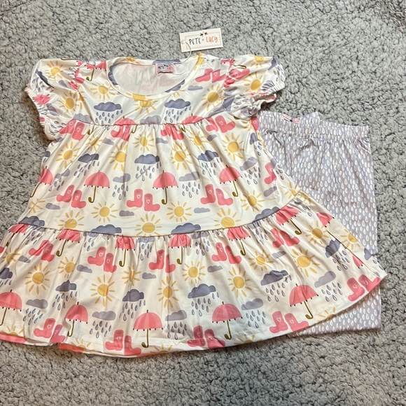 Pete and Lucy Rainy Days Pant Set - Picture 1 of 4